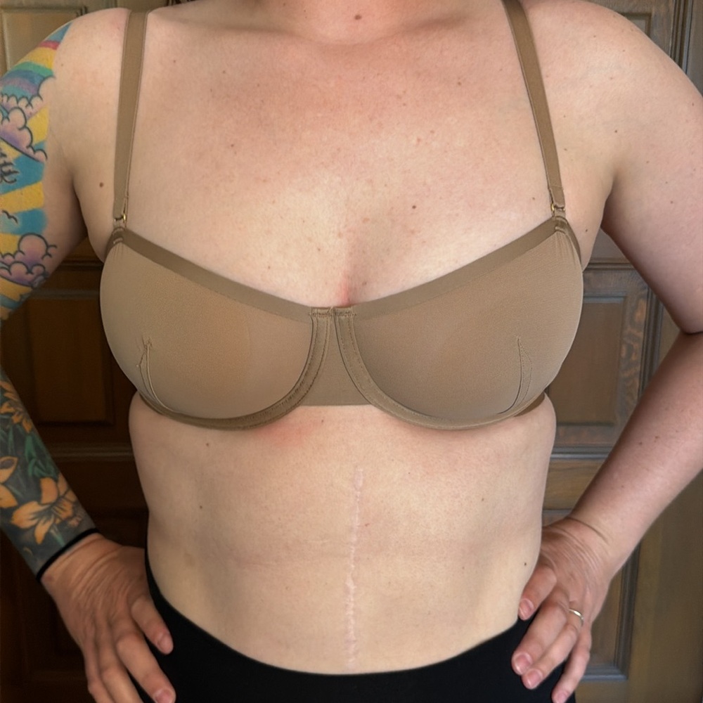 CUUP Smooth Underwire Bra in Brown